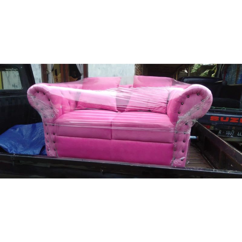 Jual Sofa Kancing 1000 ( 2 seat ) Shopee Indonesia