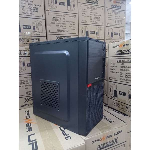 Jual Casing CPU -PC komputer standar +psu new | Shopee Indonesia