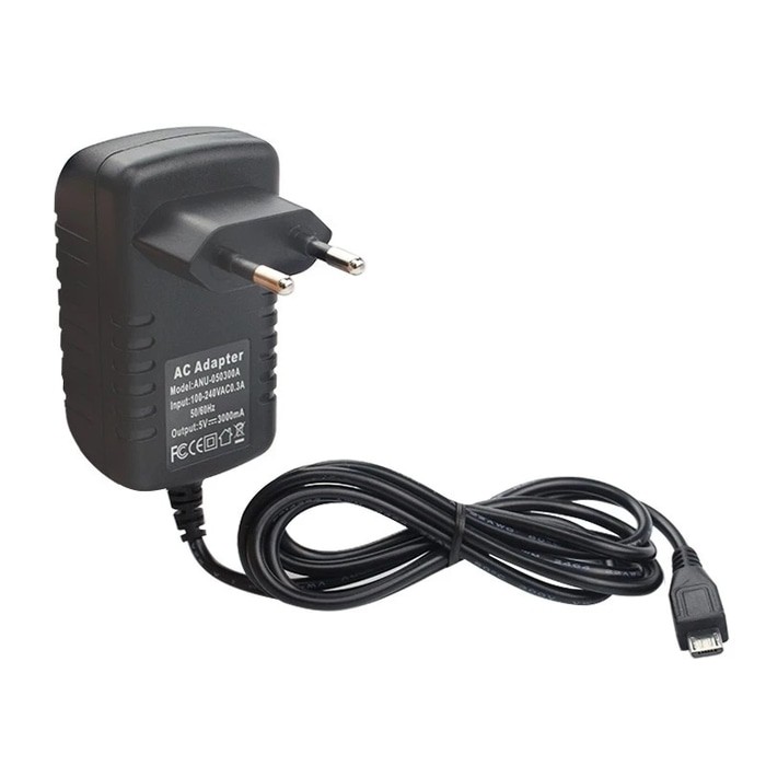 Jual Adaptor Power Supply 5V 3A REAL Micro USB untuk Raspberry Arduino ...