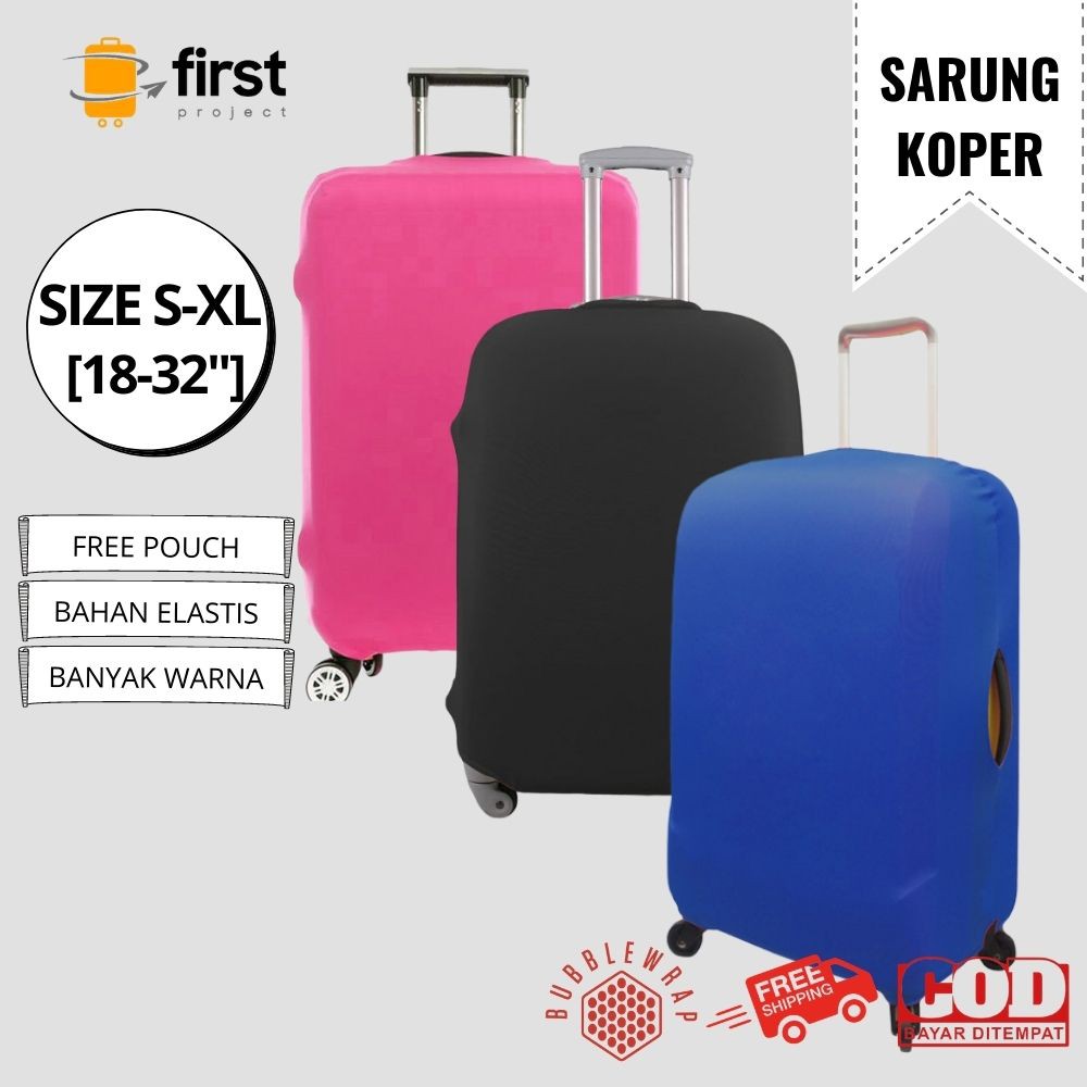 Jual FIRST PROJECT – Travel Luggage Cover Sarung Koper Pelindung ...