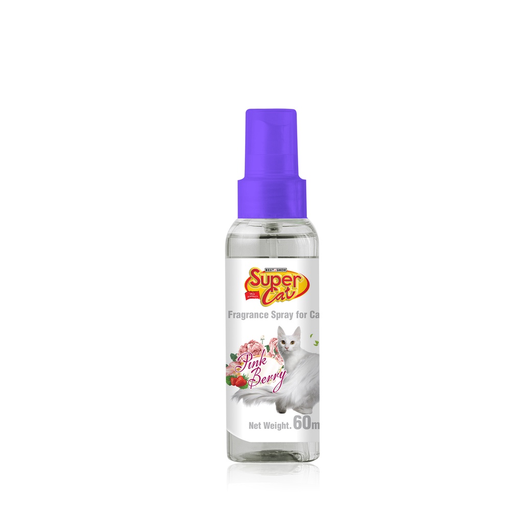 Jual Best In Show Supercat Fragrance Spray for Cats 60ml Shopee Indonesia
