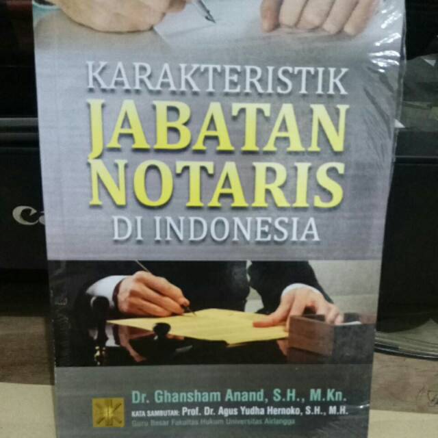 Jual Karakteristik Jabatan Notaris Di Indonesia | Shopee Indonesia