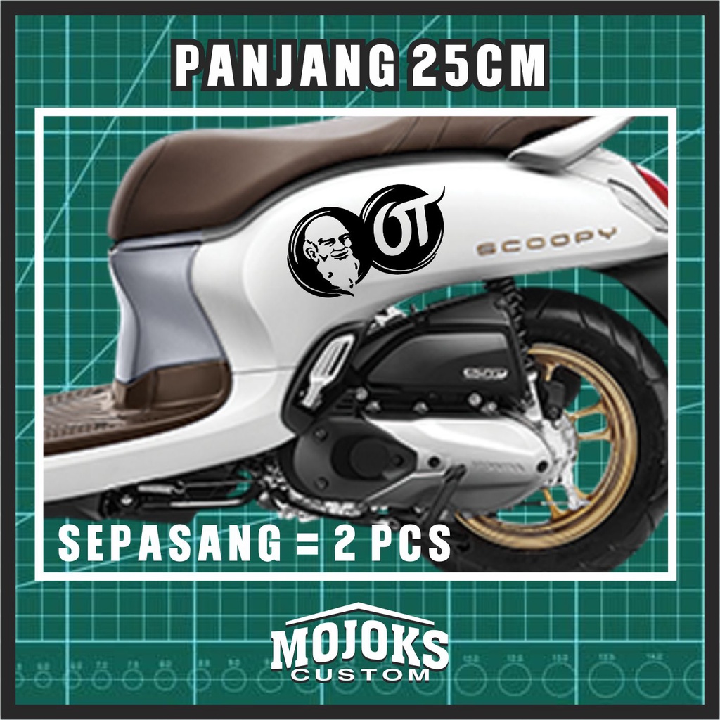 Jual Stiker Cutting Motor Logo Orang Tua Shopee Indonesia