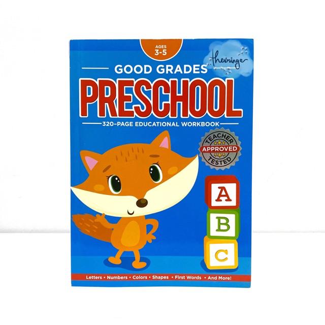 Jual Good Grades Preschool / Kindergarten / First / Second Grade Workbook by Aldi Pre-K | Shopee ...