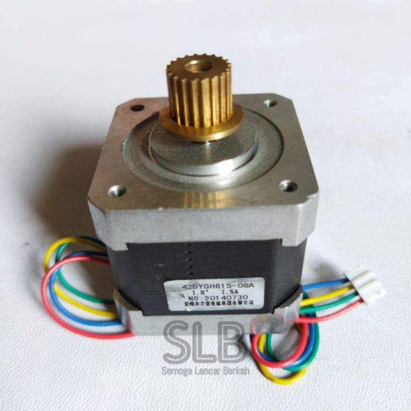 Jual Nema 17 Stepper Motor 1.8deg 1.5A Bipolar 4Wire 42BYGH615-08A ...