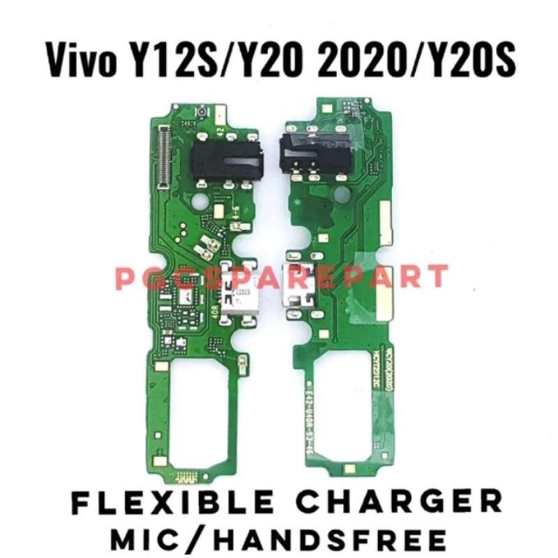 Jual Original Flexible Connector Charger & Mic & Handsfre Vivo Y20 2020