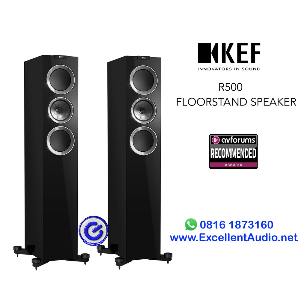 Kef best sale r500 bass