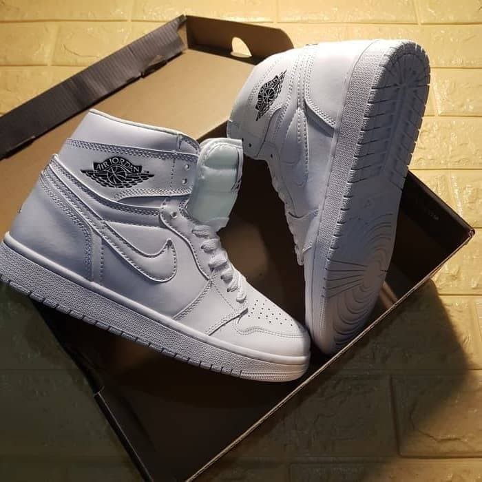 Air jordan 1 sale high triple white