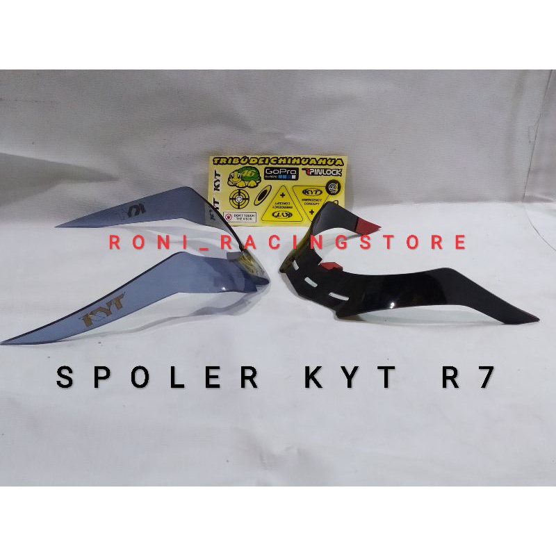 Jual Spoiler Helm Kyt R7 | Shopee Indonesia