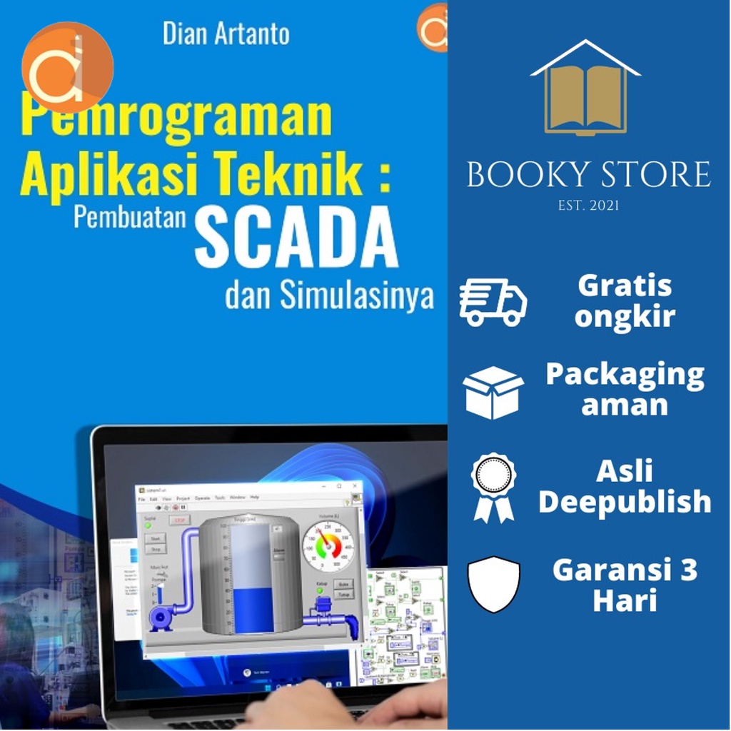 Jual Pemrograman Aplikasi Teknik Pembuatan Scada dan Simulasinya