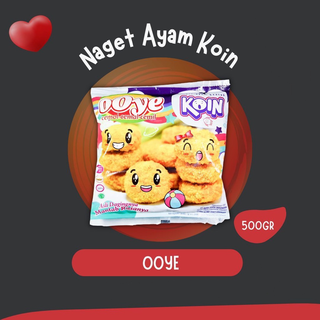 Jual ADDRIELLA - OOYE NUGGET AYAM 500gr | OOYE/FROZENFOOD/FROZENFOOD ...
