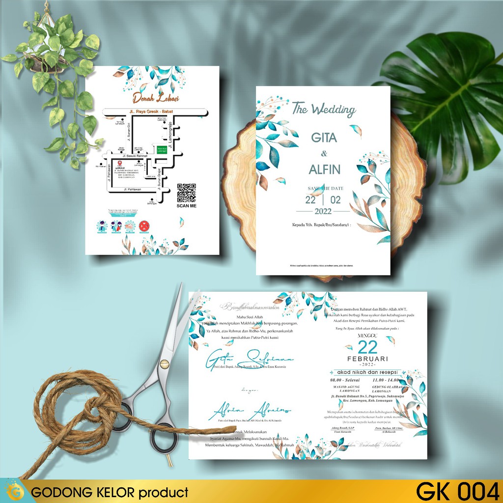 Jual UNDANGAN PERNIKAHAN. Desain Terbaru 2021 . Cantik, Mewah & Elegan
