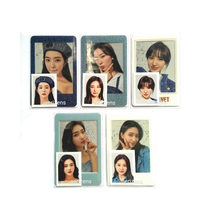 Jual [READY] MD Trolls Red Velvet RV Polaroid + Id Card Set