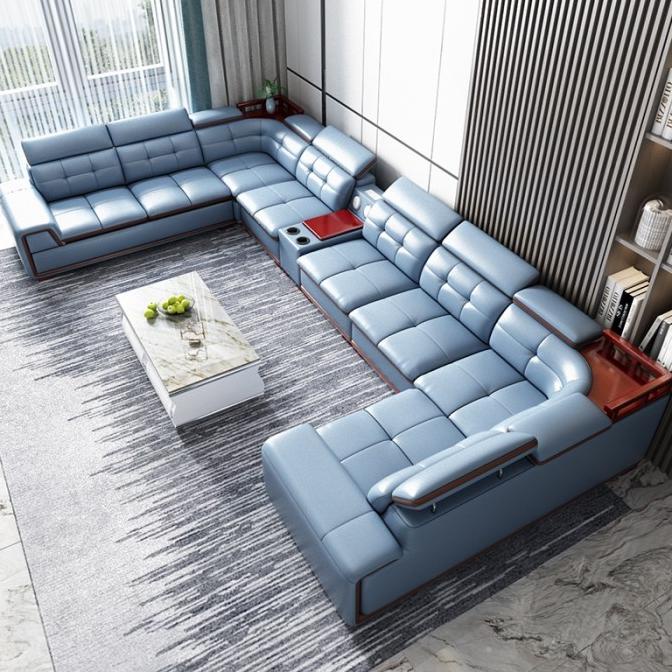Jual SOFA LETTER U / SOFA RUANG KELUARGA/ SOFA MINIMALIS SXGDS6354 ...