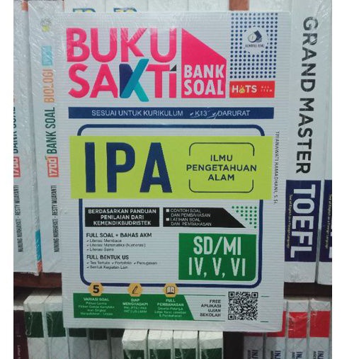 Jual BUKU SAKTI BANK SOAL IPA HOTS SD Shopee Indonesia