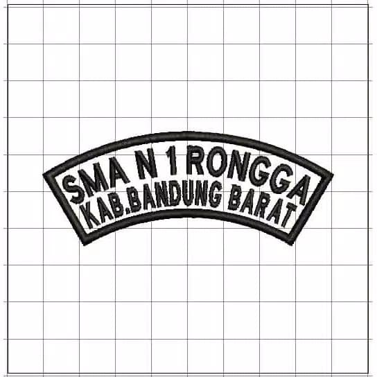 Jual Bordir Logo Custom Lokasi Sekolah Bordir Full Shopee Indonesia