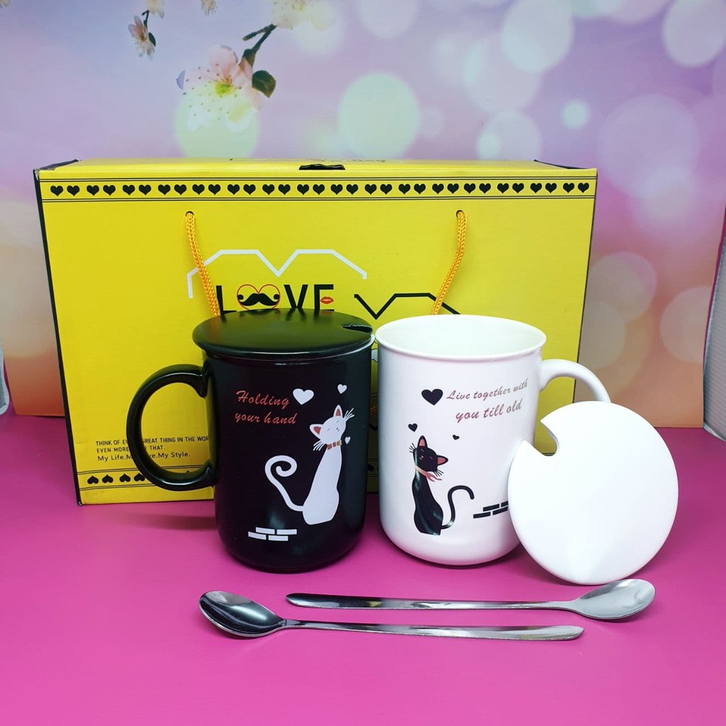 Jual Mug Gelas Keramik Couple Set Mug Keramik Souenir Mug Hadiah Cangkir Minum Shopee 0256