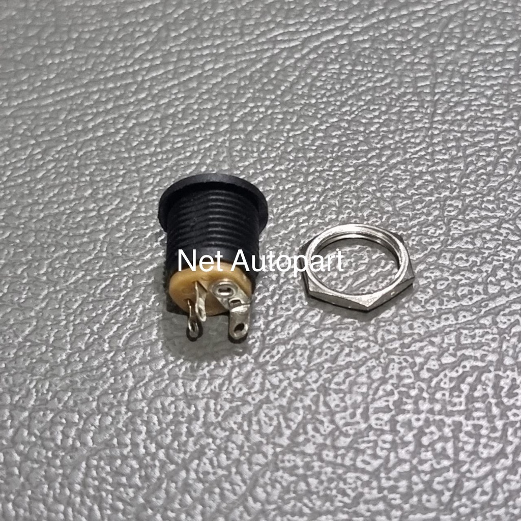 Jual Socket Dc Bulat Power Jack Female Soket Panel Box Mount Soket Dc ...