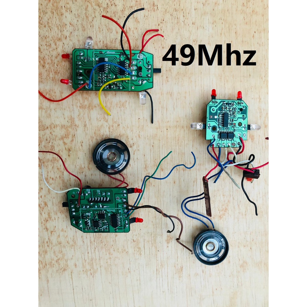 49mhz remote sales control circuits