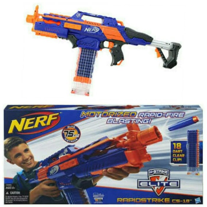 Jual NERF Rapidstrike CS-18 Original Hasbro SNI | Shopee Indonesia