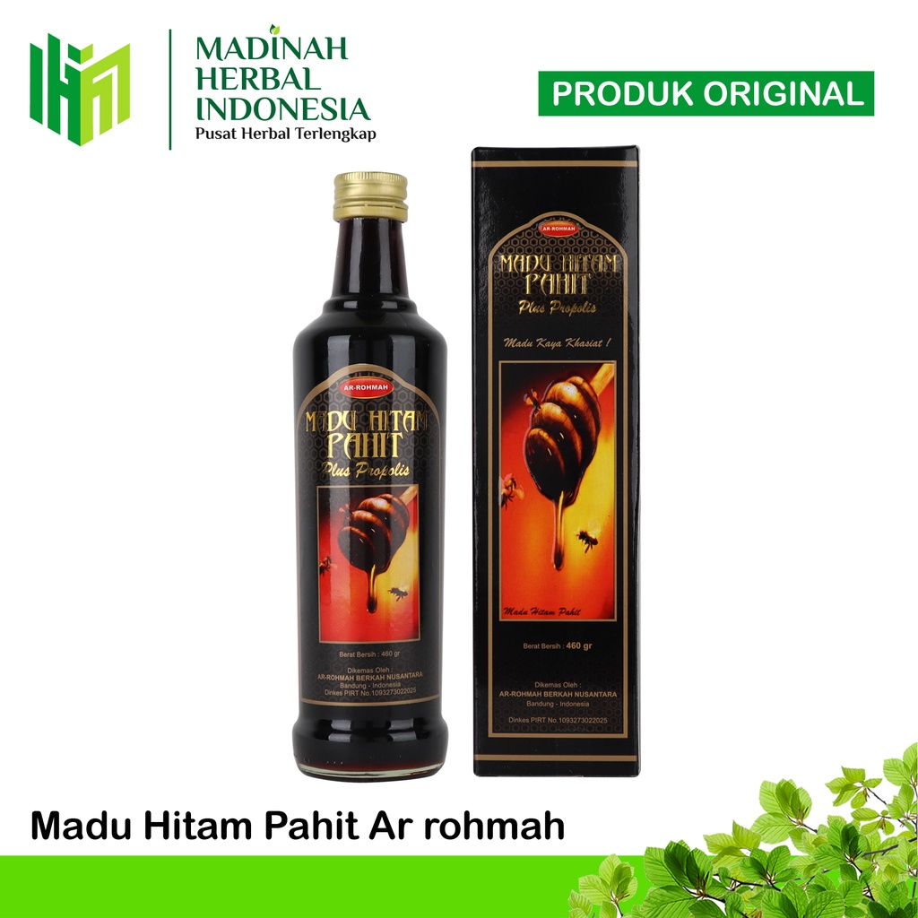 Jual Madu Hitam Pahit Ar Rohmah 470 Gr | Shopee Indonesia