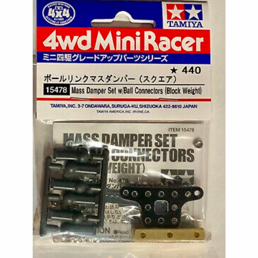 Jual TAMIYA 15478 Mass Damper Set W/Ball Connectors (Block Weight) FRP ...
