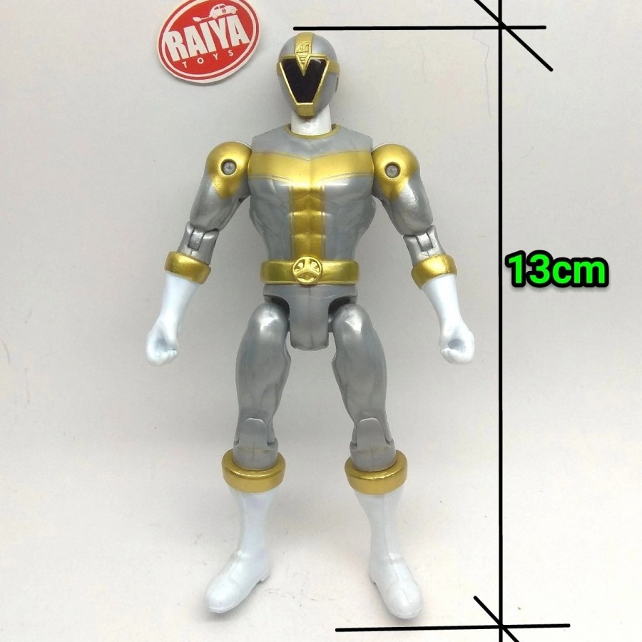 Jual BANDAI POWER RANGERS LIGHTSPEED RESCUE TITANIUM RANGER SILVER LUS ...