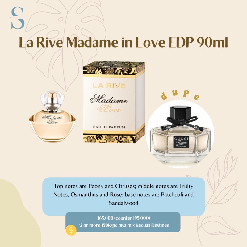 Gucci Flora Dupe La Rive