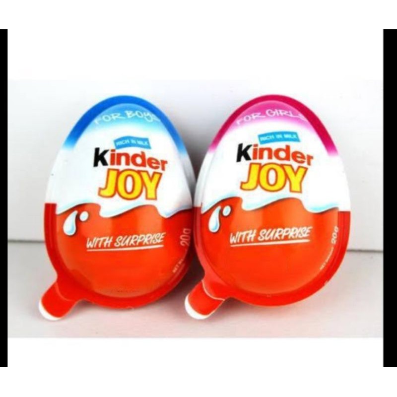 Jual Kinder Joy Cokelat Krispi 20gr Dengan Kejutan Boy/Girl/Natoons ...