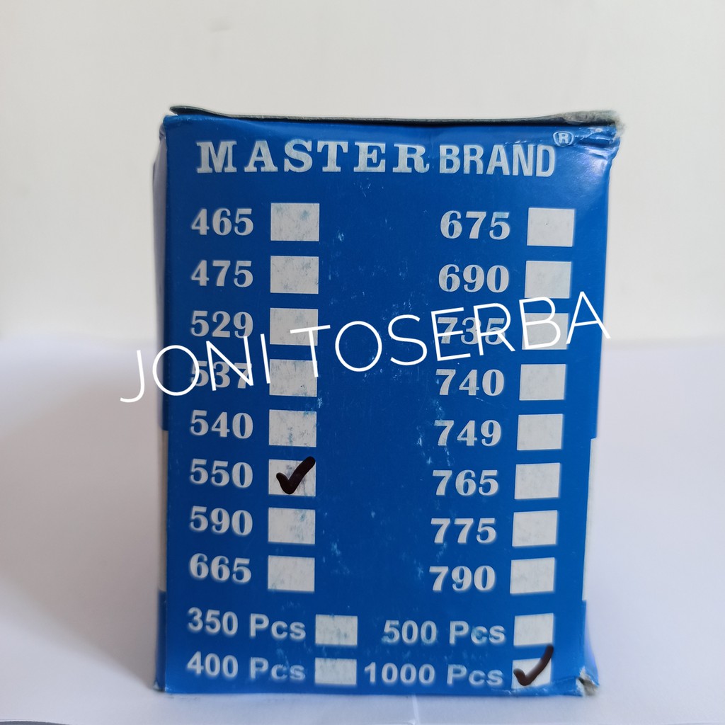 Jual Paku Rivet Merk Master Brand FB - 550 ukuran 4mm X 12,7mm 1000pcs ...