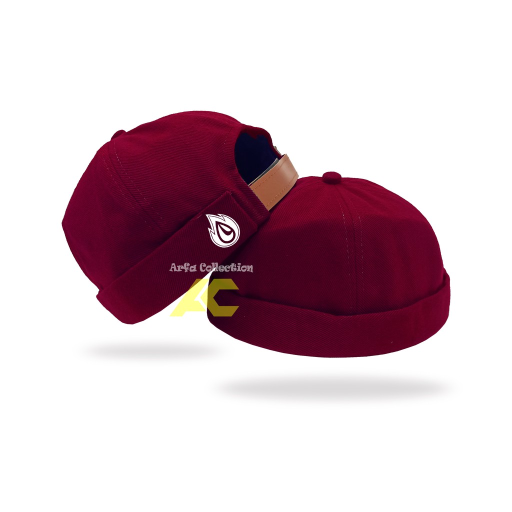 TOPI CAP MIKIHAT CUSTOM Gambar Api PECI UAS