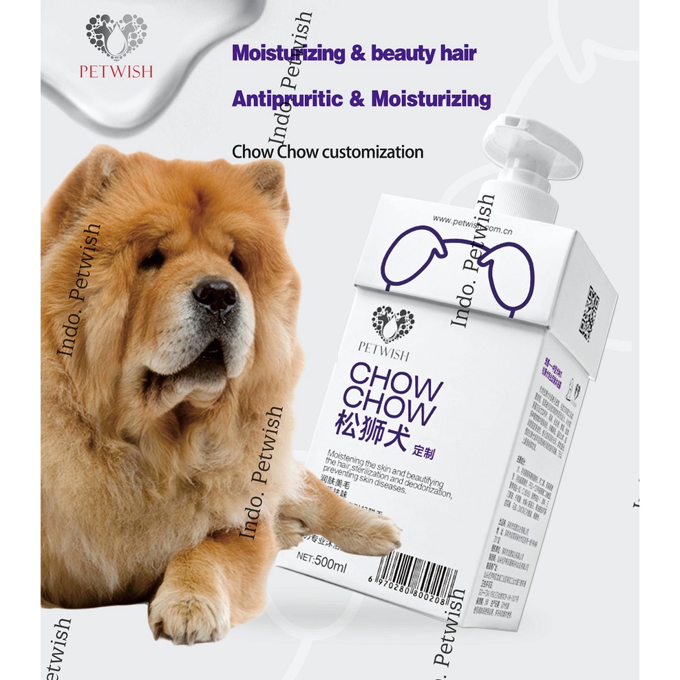 Jual Petwish Shampo Anjing 500ML Chow Chow Dog Shampoo Shopee