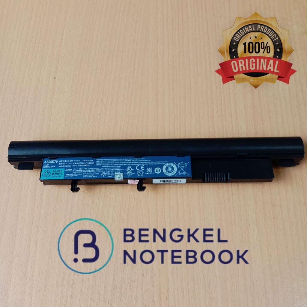Batteria POTENZIATA 5200mAh 10,8V per portatile Acer Aspire 3810TG