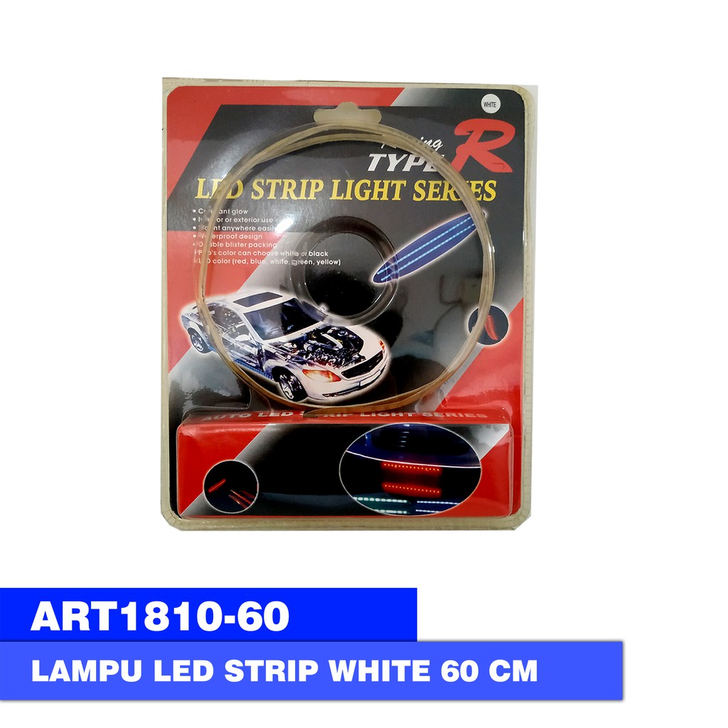 Jual Lampu LED Strip Mobil 60CM ART1810-60 / LED Strip Universal Type R ...