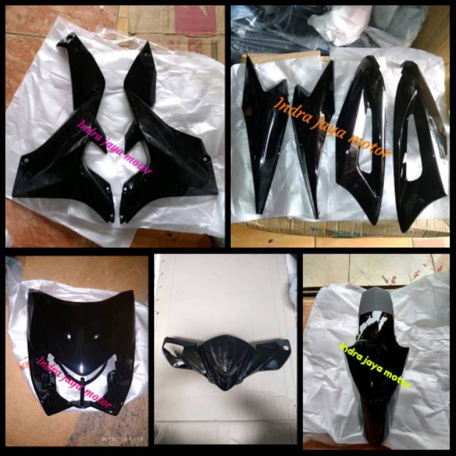 Jual Full body bagian halus honda blade 110 lama 2008 warna hitam ...