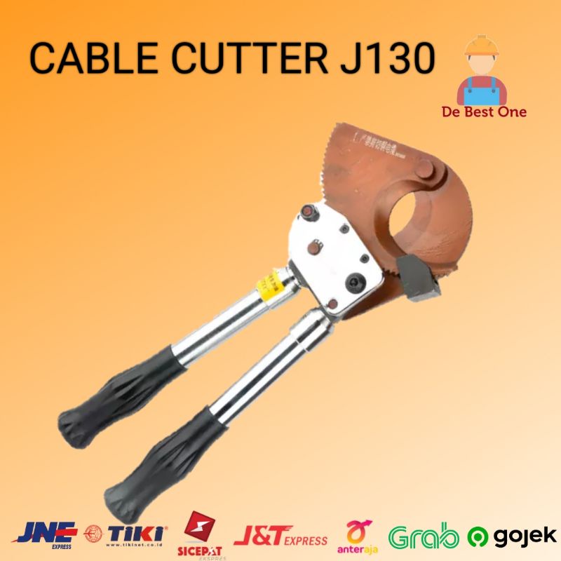Jual Alat Potong Kabel Besar Ratchet J130 130mm / Cable Cutter Ratchet ...