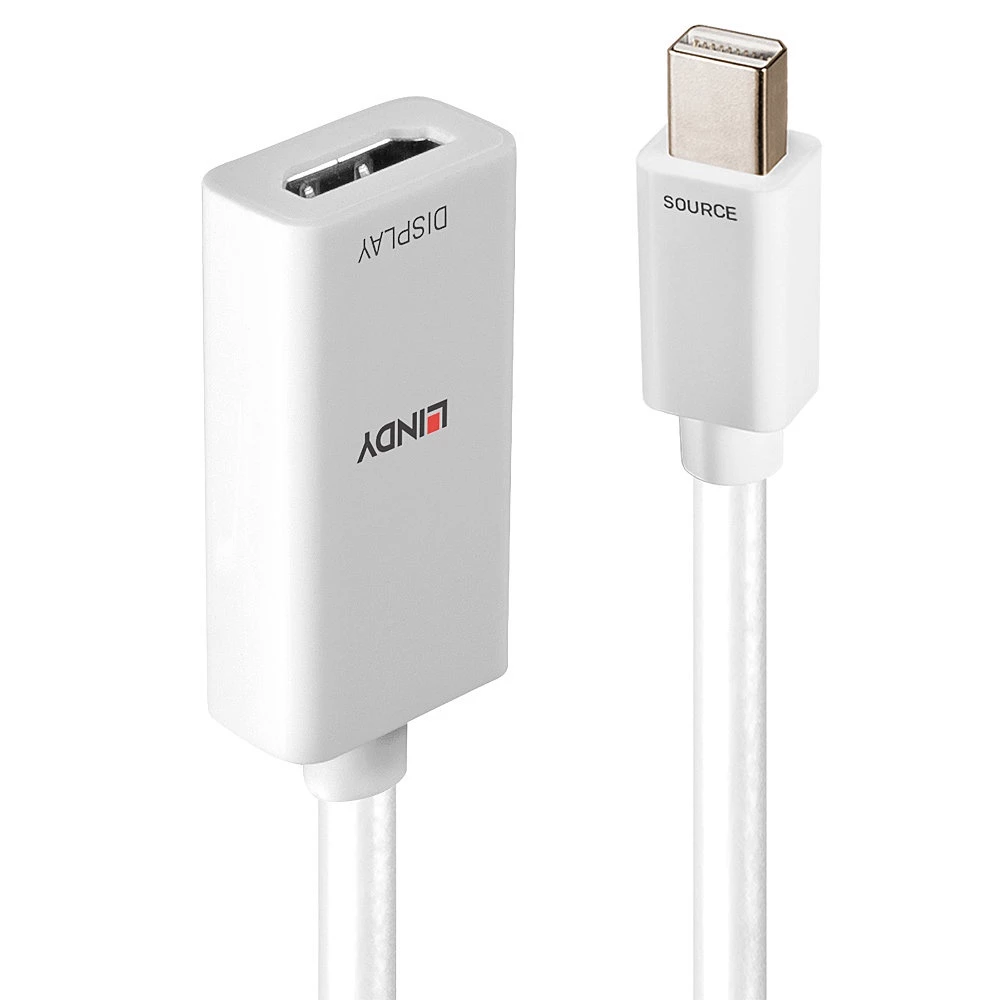 LINDY 41063 Mini DisplayPort DP to HDMI 18G 4K HDR Active Converter