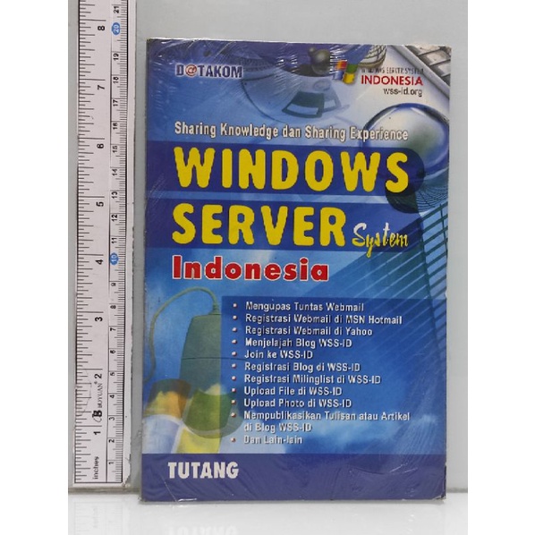 Jual Buku WINDOWS SERVER System Indonesia | Shopee Indonesia