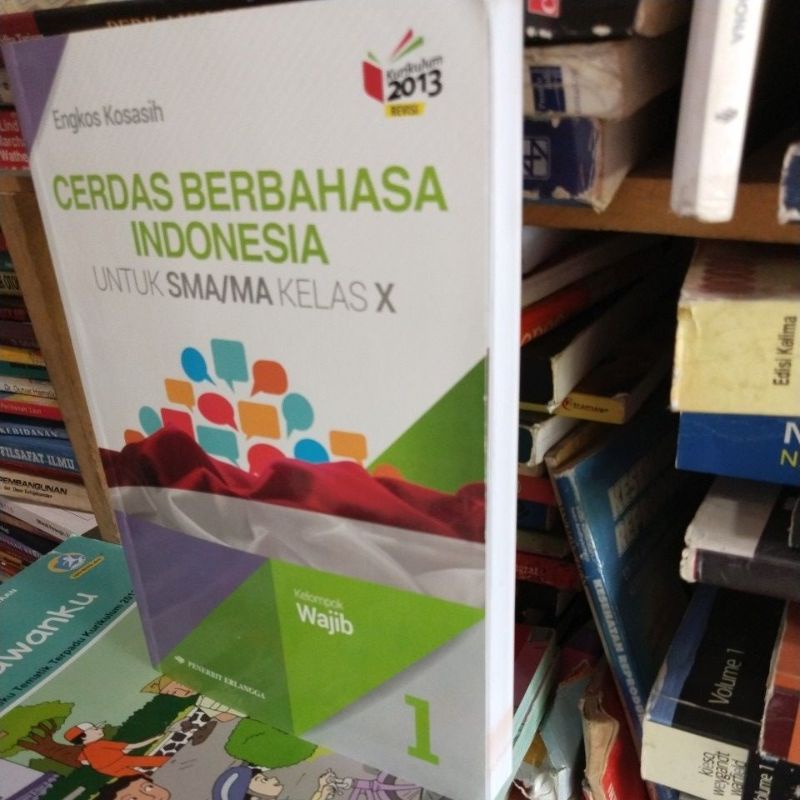 Jual BUKU BAHASA INDONESIA KELAS X/10/1 SMA ERLANGGA REVISI | Shopee ...