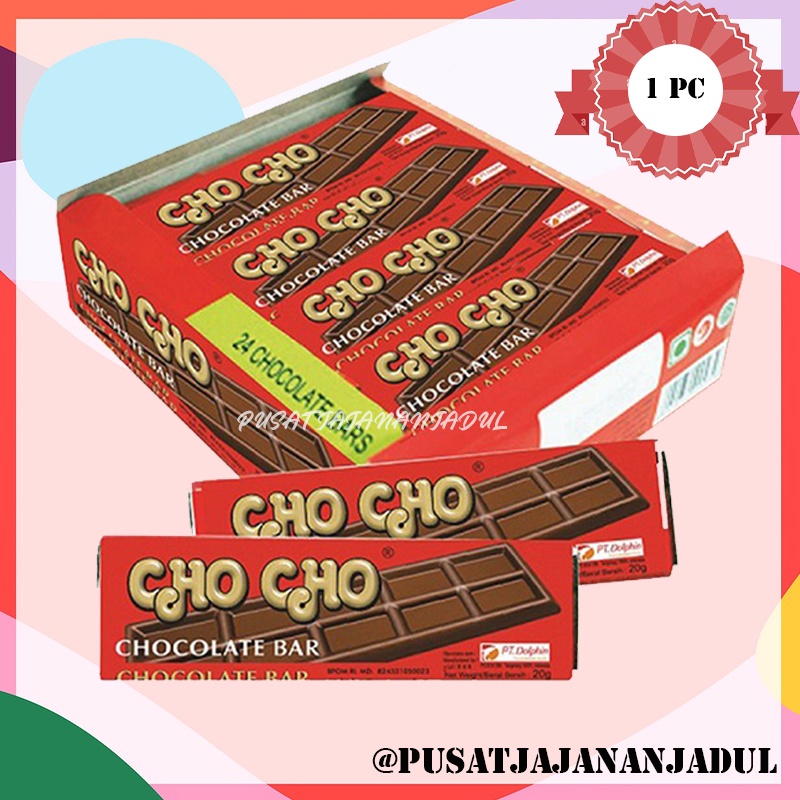 Jual Coklat Cho Cho - Cokelat Jajanan Jaman Dulu - Makanan Unik Jadul