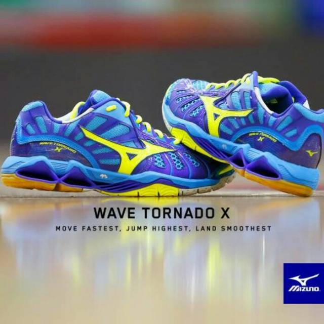 Sepatu volly mizuno outlet tornado x