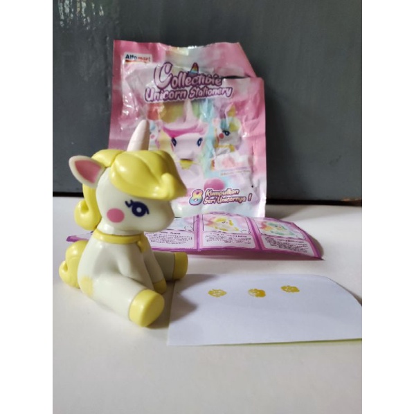 Jual Alfamart Collection Unicorn Stationary Stempel free stamp Alfamart