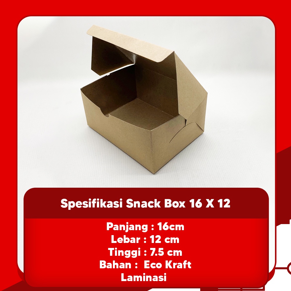 Jual KATERING BOX TEBAL 325 GSM /KOTAK NASI KRAFT/KATERING BOX/DUS NASI