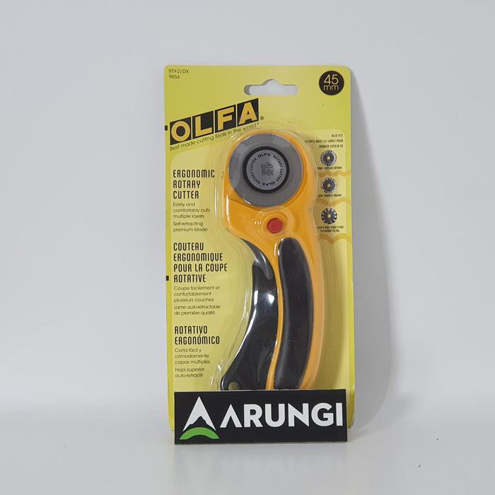 Jual [Pemotong Kertas] Olfa 45mm Deluxe Handle Rotary Cutter RTY2/DX