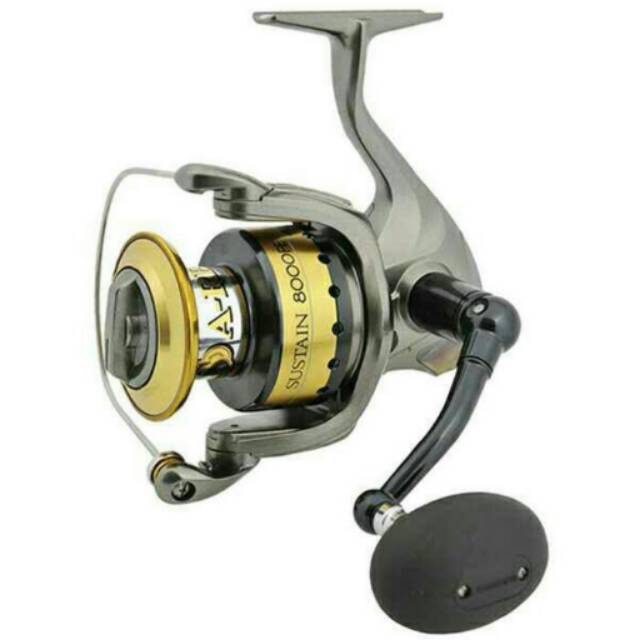 harga reel shimano sustain 8000 fe REEL SHIMANO SUSTAIN 8000FE / 5.7:1 GEAR RATIO / 7 S A-RB STAINLESS STEEL  BALL BEARING + 1 RB