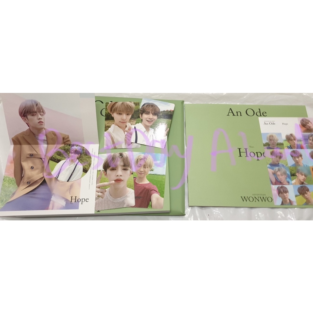 Jual album seventeen An Ode unsealed | Shopee Indonesia