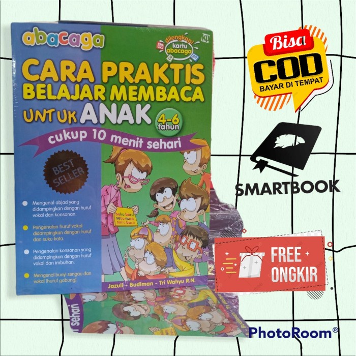 Jual BUKU ABACAGA CARA PRAKTIS BELAJAR MEMBACA UNTUK ANAK 4-6 TAHUN T ...