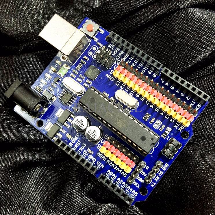 Jual New Ultimate Arduino Uno R3 Atmega328 DIP 16u2 Extra Pin Extender ...