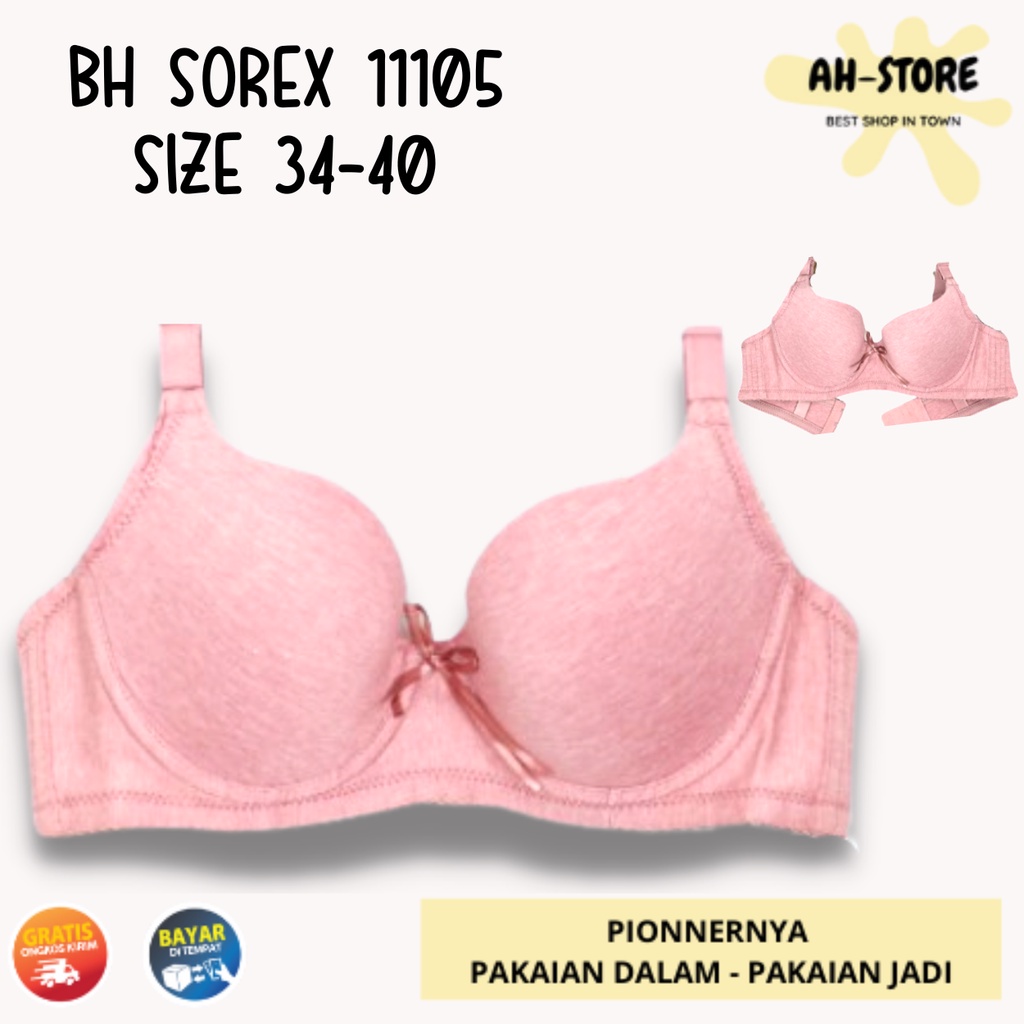 Jual Bh Sorex 11105 Kawat Pakaian Dalam Wanita Bh Bh Sorex Kawat Kait 3 Ahstore Shopee