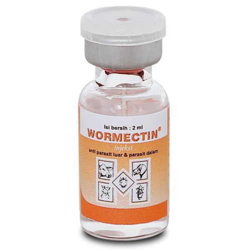 Jual Wormectin 2 ml - Obat Scabies Luar dan Dalam | Shopee Indonesia